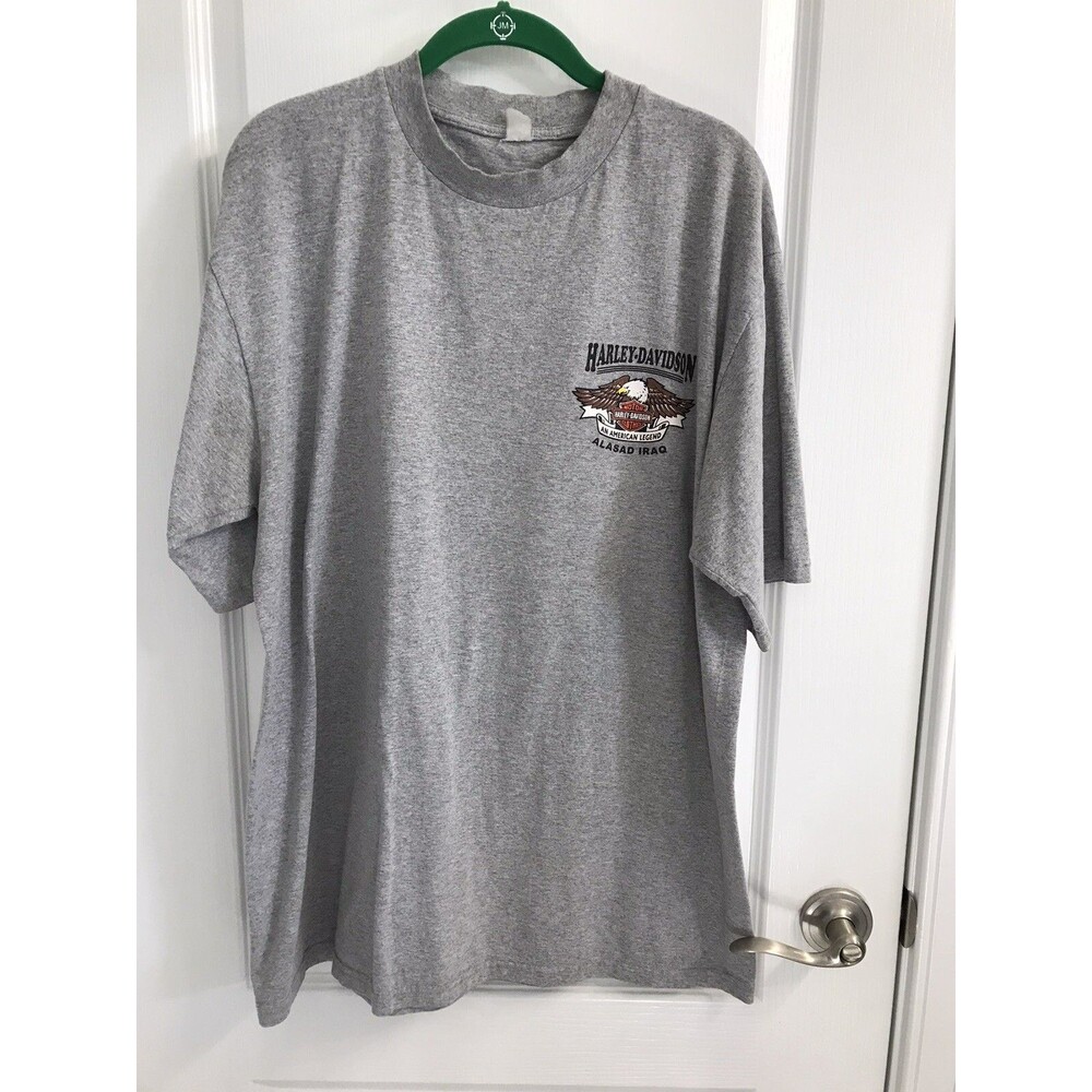 Harley Davidson Alas and Iraq T-Shirt